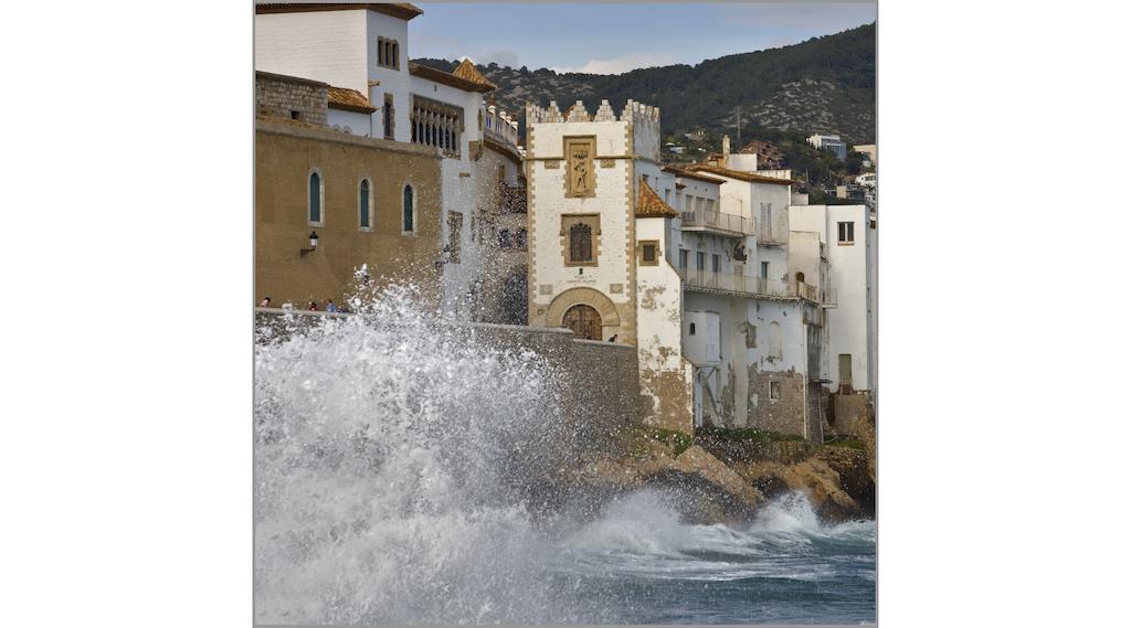 Hotel Central Normandie Sitges Exterior foto